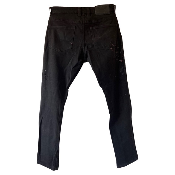 Artist Oil Painted Jeans - Black - Picture 2 of 2